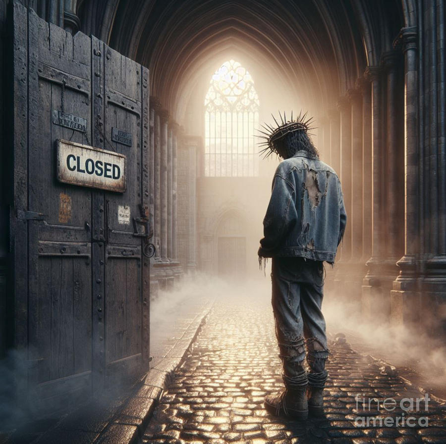 What If God Was One Of Us Dr Evil What If God Was One Of Us 33 Photograph by Bob Christopher - Fine Art