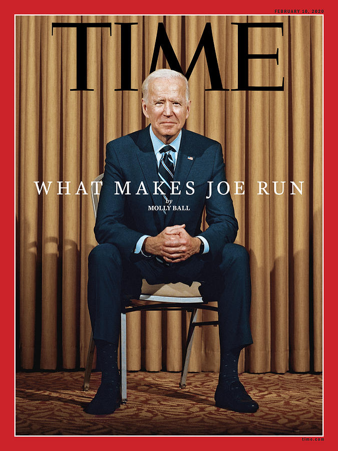 Joe Biden Photograph - What Makes Joe Run by Photograph by Kelia Anne for TIME