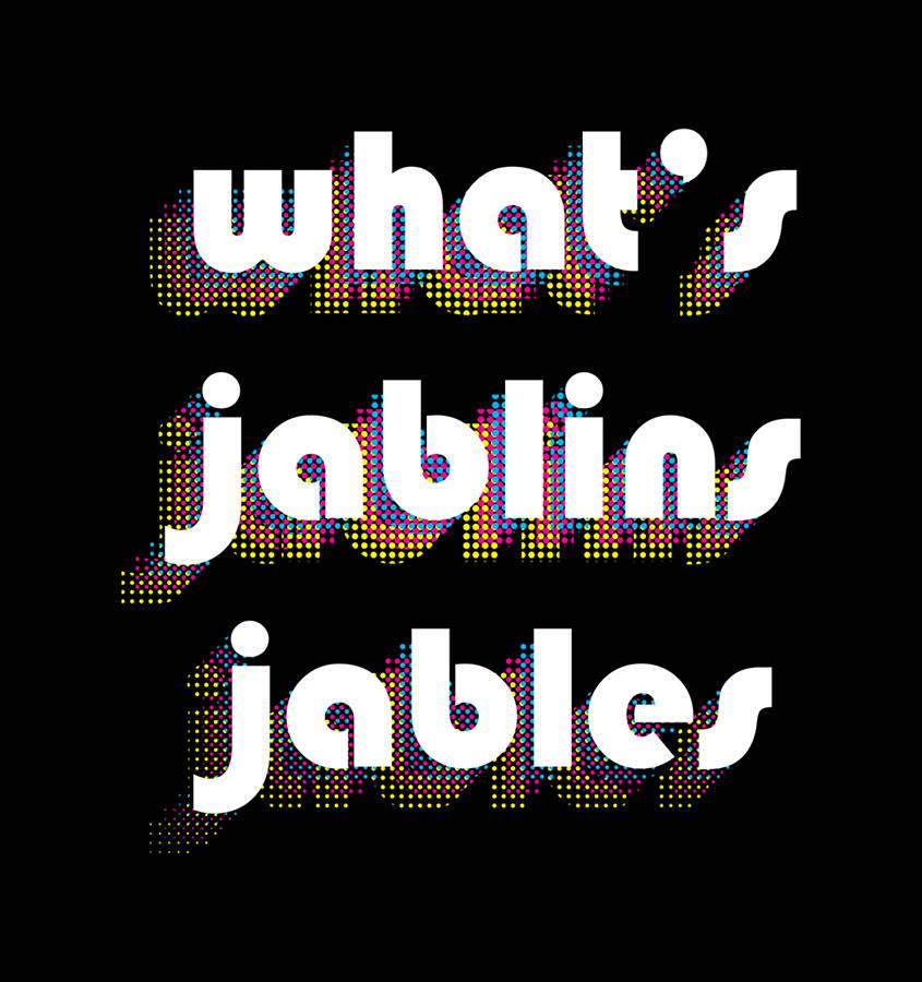 What's Jablins Jables Digital Art by Gene Bradford