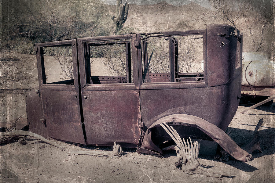 Whats Left of Vintage Ford Photograph by Sandra Selle Rodriguez