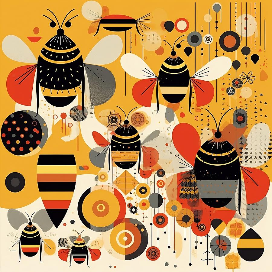 Whats the Buzz? Digital Art by Karyn Robinson