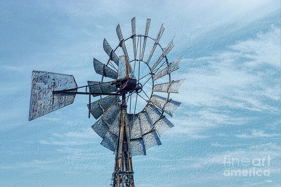 Wheel Of A Windmill  Photograph by Jennifer White