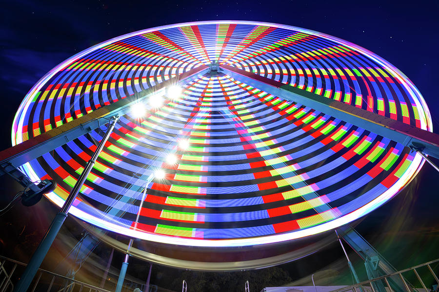 Wheel of Fun Photograph by Mark Andrew Thomas
