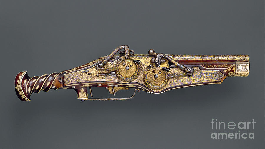 Wheellock Pistol Photograph by Peter Peck and Ambrosius Gemlich