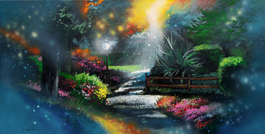 When Heaven Touches Earth Painting by Pat Wagner