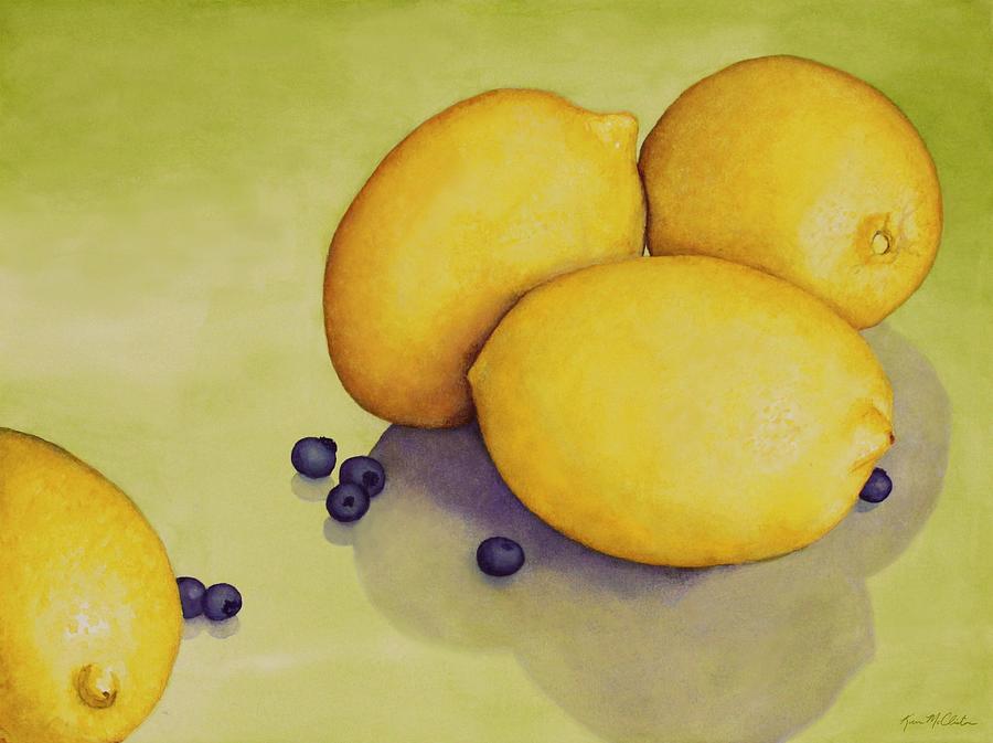 When Life Gives You Lemons Painting by Kim McClinton