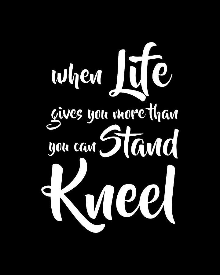 When LIFE Gives You More Than You Can Stand... Acrylic Art & Collectibles