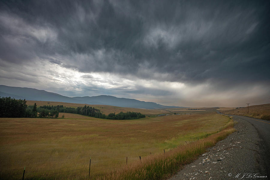 When Storms and Wildfires Meet Photograph by Michael DeGrenier When Storms and Wildfires Meet Photograph by Michael DeGrenier