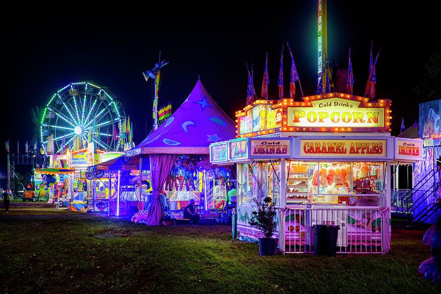 When the Carnival Comes To Town Photograph by Mark Andrew Thomas