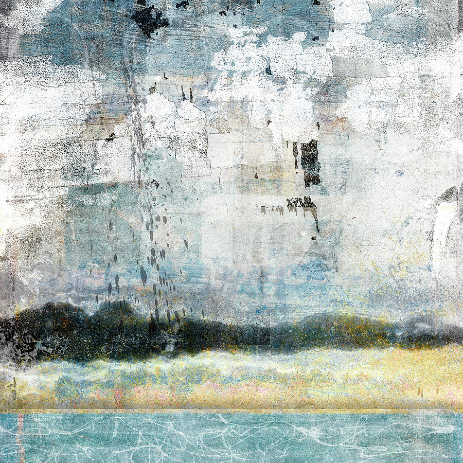 When the Clouds Moved In Mixed Media by Carol Leigh