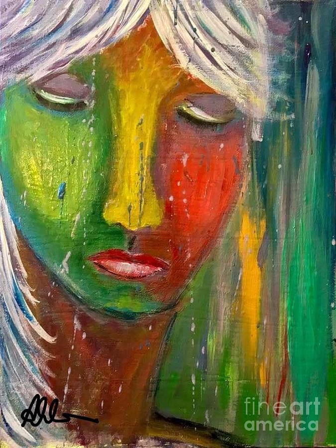 When The Crying Is Done Painting by Ania M Milo