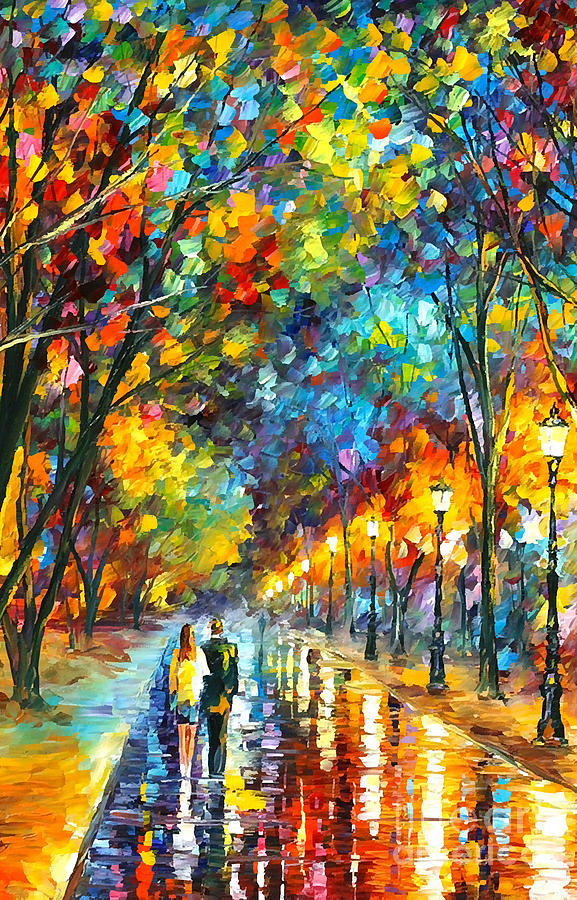 WHEN THE DREMS CAME TRUE Leonid Afremov Digital Art by Deriyah Vasquez