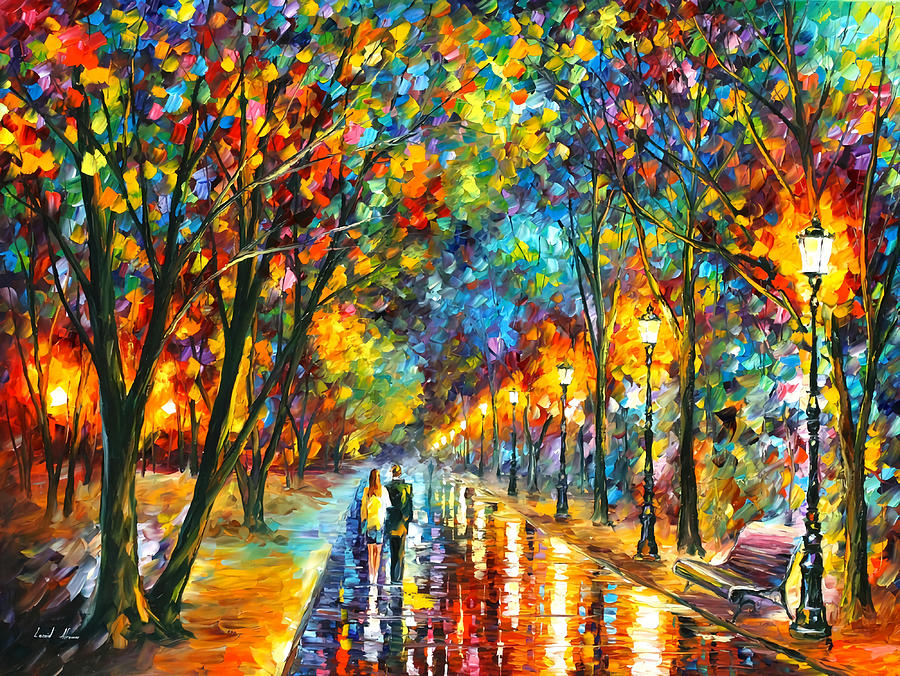 WHEN THE DREMS CAME TRUE Leonid Afremov Poster Painting by Alex Powell ...