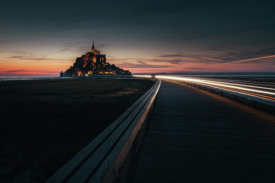 Long Exposure Photograph - When the Night Comes by Andrei Dima Long Exposure Photograph - When the Night Comes by Andrei Dima