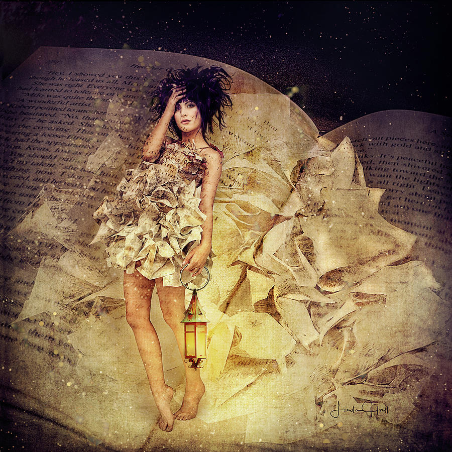 Book Digital Art - When the Pages Come Alive by Linda Lee Hall