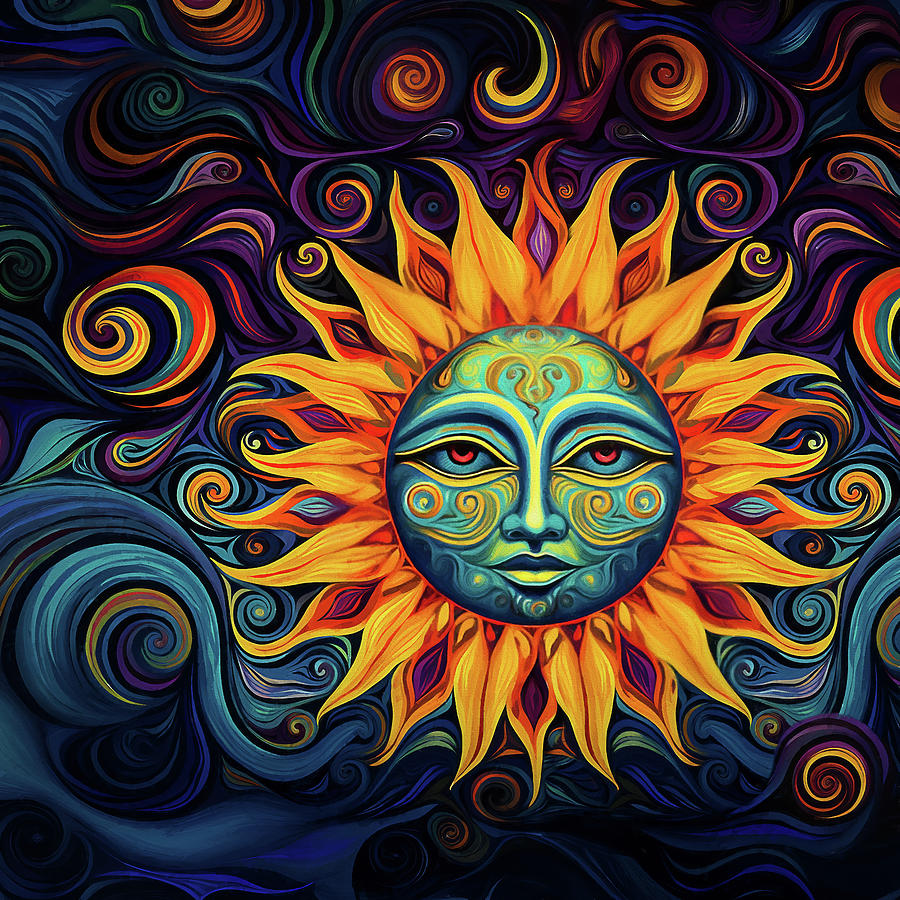 When the Sun Comes Out Digital Art by Peggy Collins