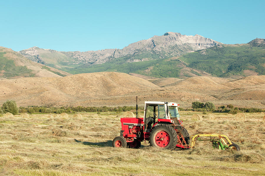 Mountain Photograph - When Tractors Were Good by Todd Klassy