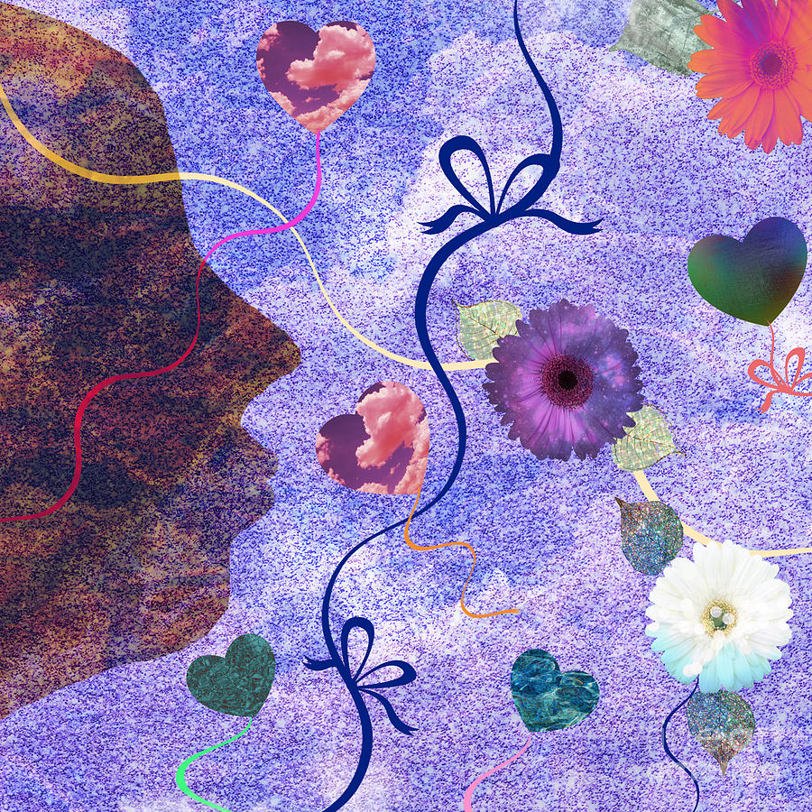 Flower Digital Art - When Wishes Come True by Diamante Lavendar