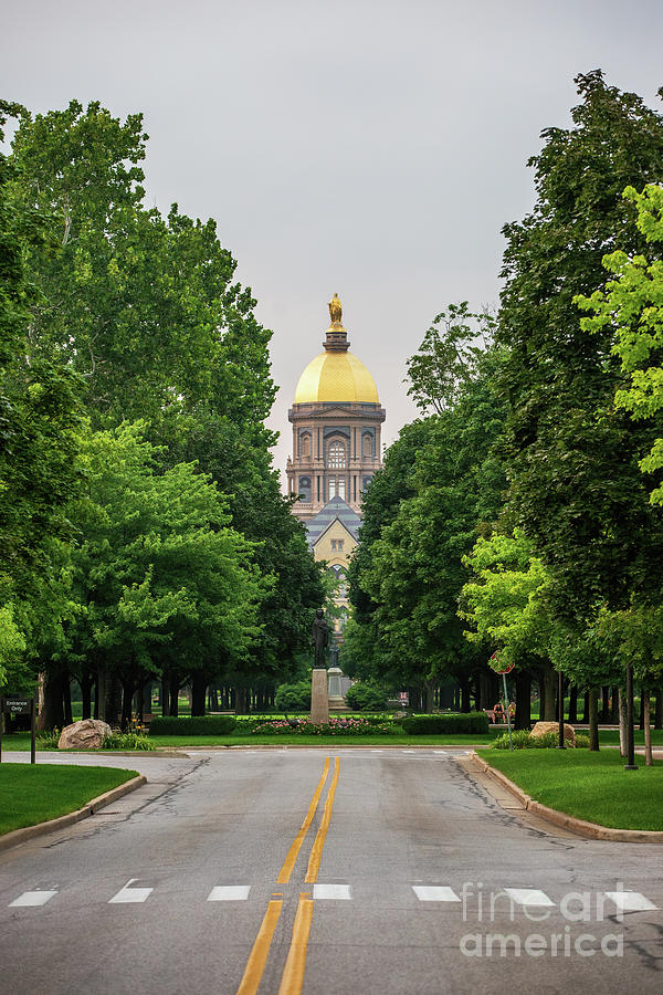 Architecture Photograph - When You First See the Golden Dome by Scott Pellegrin