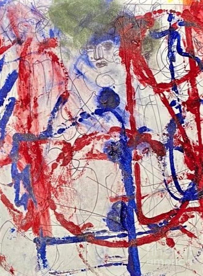 Where Are These American Citizens? Painting by Ernest Williamson III