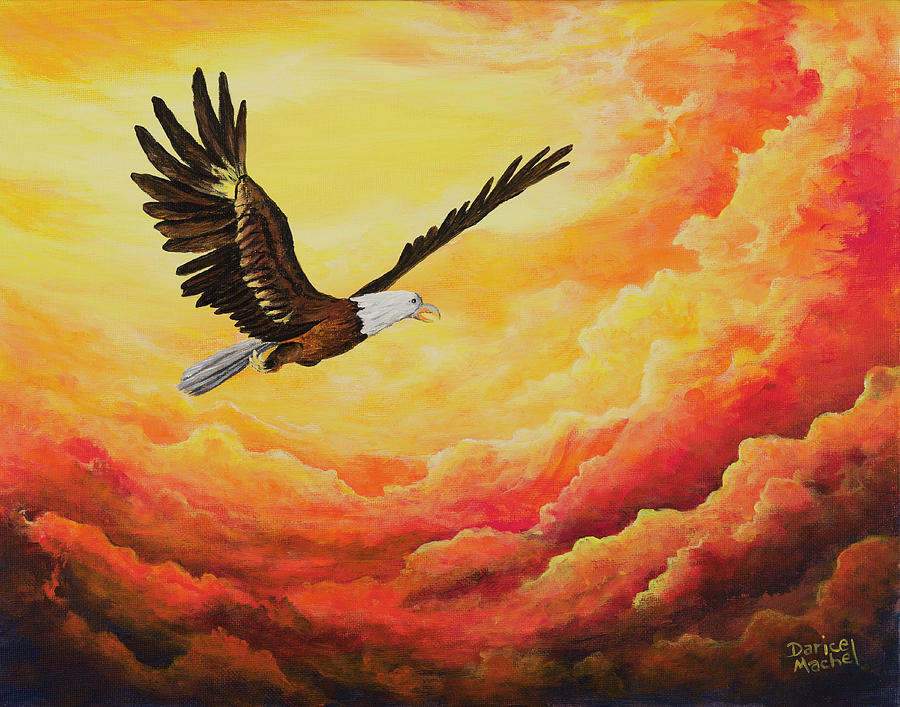 Where Eagles Soar Painting by Darice Machel McGuire