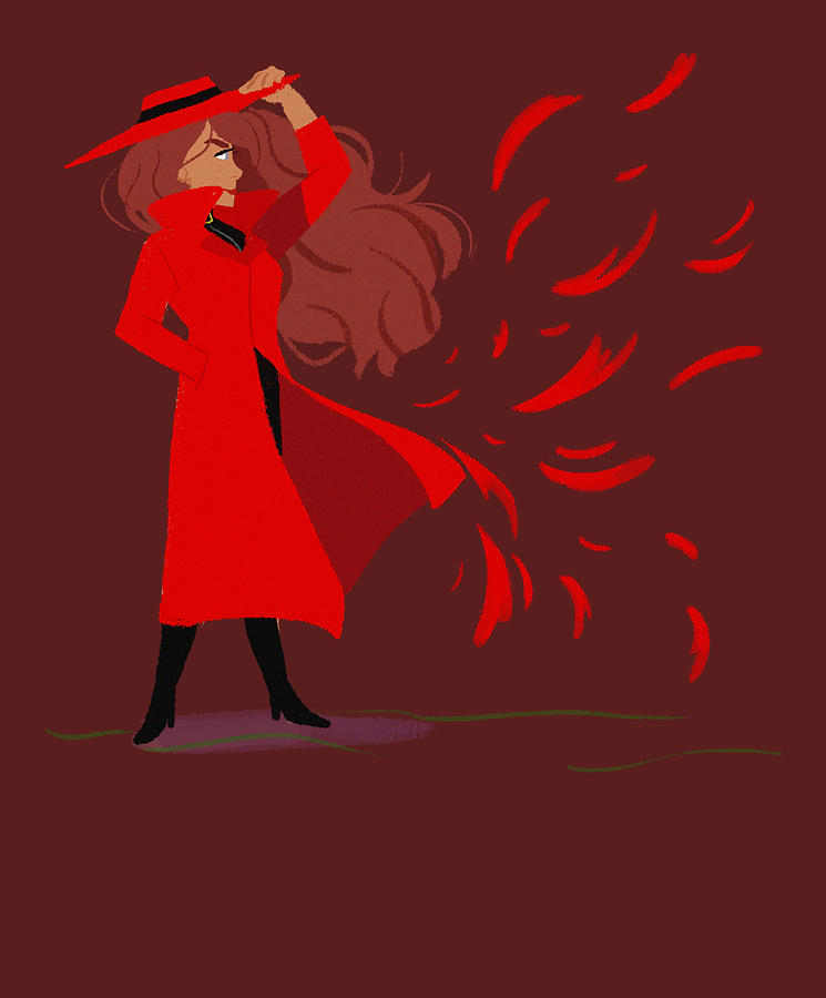 Where In The World Is Carmen Sandiego Wind Blow Digital Art by Octavia ...