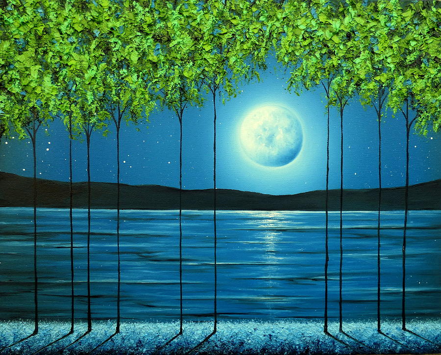 Where Night Begins Painting by Rachel Bingaman - Fine Art America