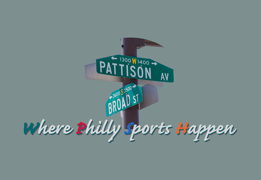 Where Philly Sports Happen Digital Art by Photographic Arts And Design Studio