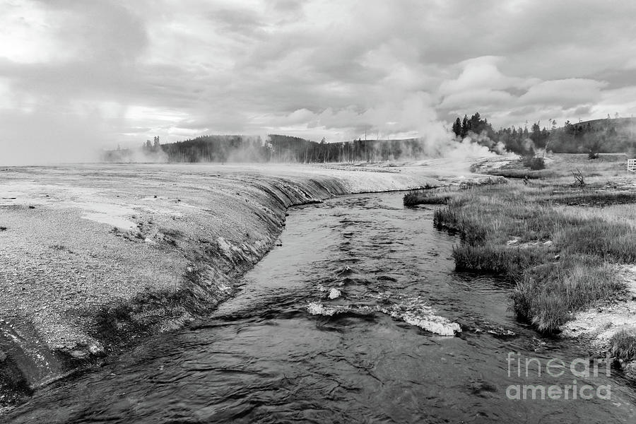 Where The Firehole River Begins Photograph