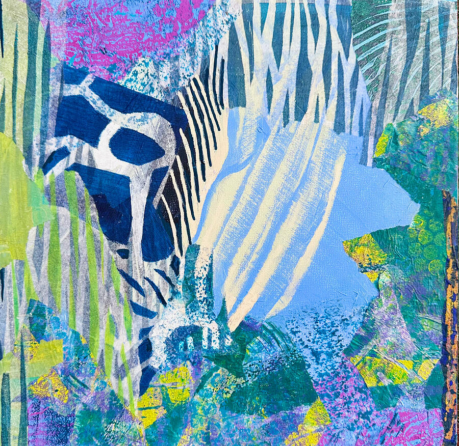 Where the Octopus Lives Painting by Polly Castor Where the Octopus Lives Painting by Polly Castor