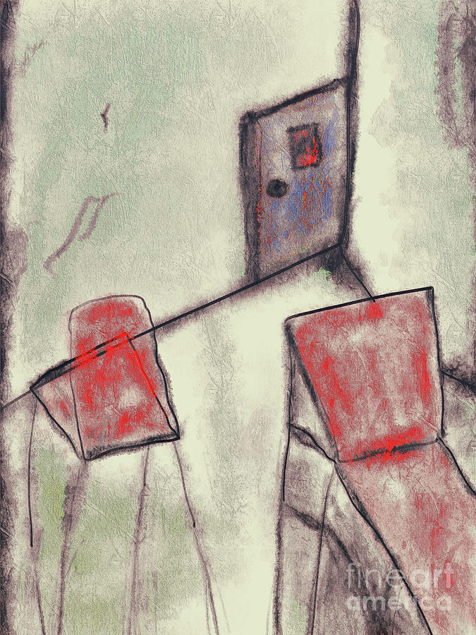 Abstract Drawing - Wherechairsgo 6 by Bill Owen