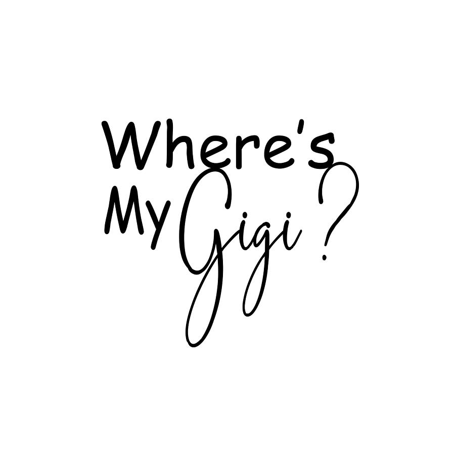 Wheres My Gigi Square Digital Art by Terry DeLuco