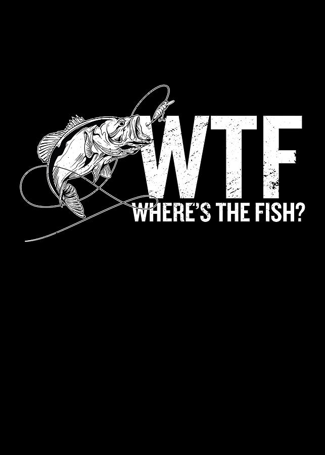 Wheres The Fish Poster Steven Zimmer Tapestry - Textile by Harrison ...