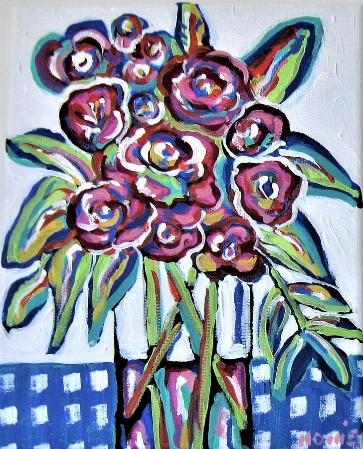 Whimsical Floral 1 Painting