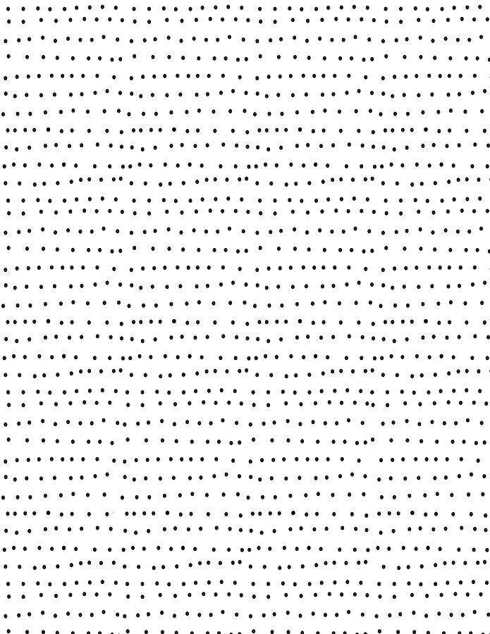 Whimsical Tiny Black Polka Dots On White Digital Art by Ashley Rice