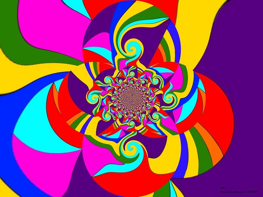 Whirligig Digital Art by Pamela Strauss-Arriaza