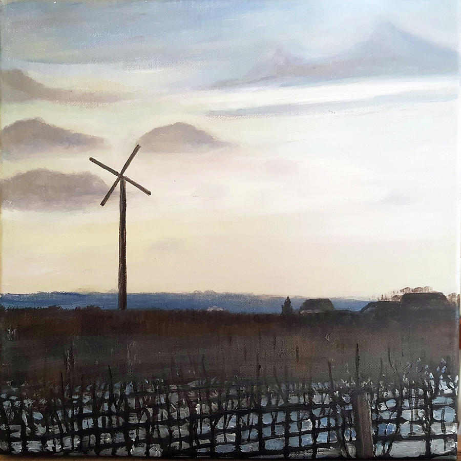 Whirligig Painting by Sarah Lynch