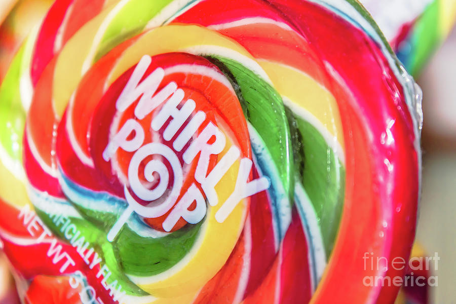 Candy Photograph - Whirly Pop by Colleen Kammerer