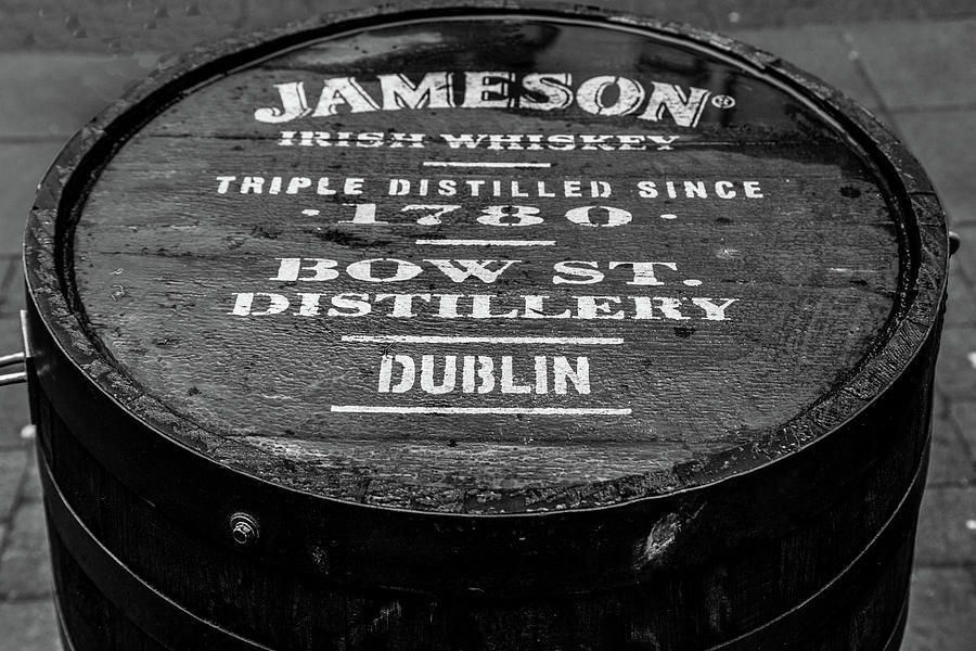 Whiskey Barrel Dublin - Jameson Photograph by Georgia Fowler