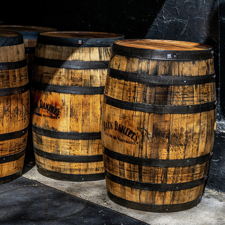 Whiskey Barrels Photograph by Paul Freidlund