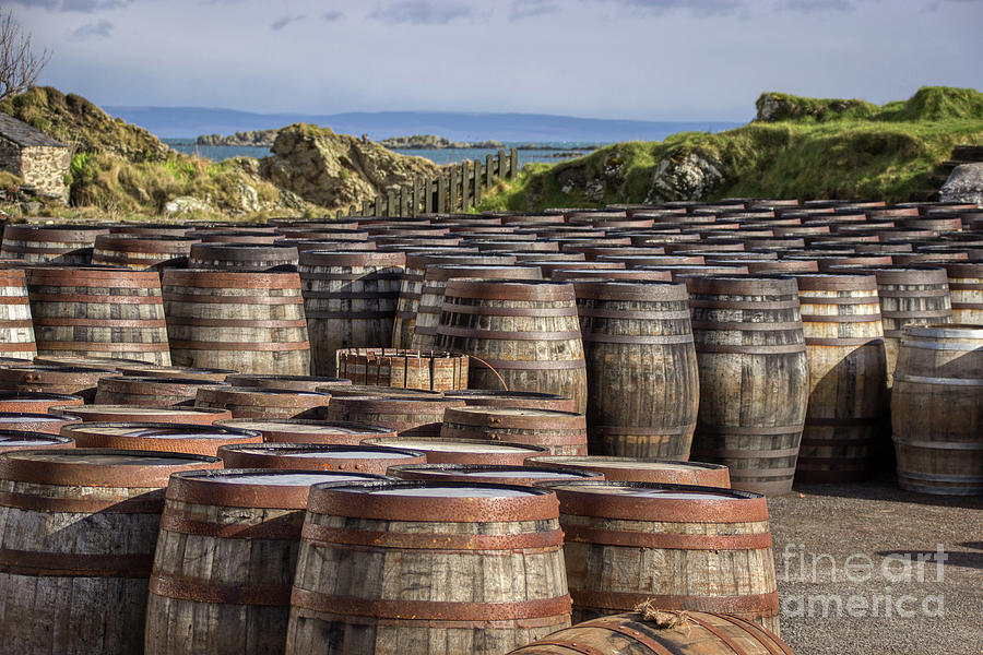 Whiskey Barrels Photograph by Rebecca Caroline Photography