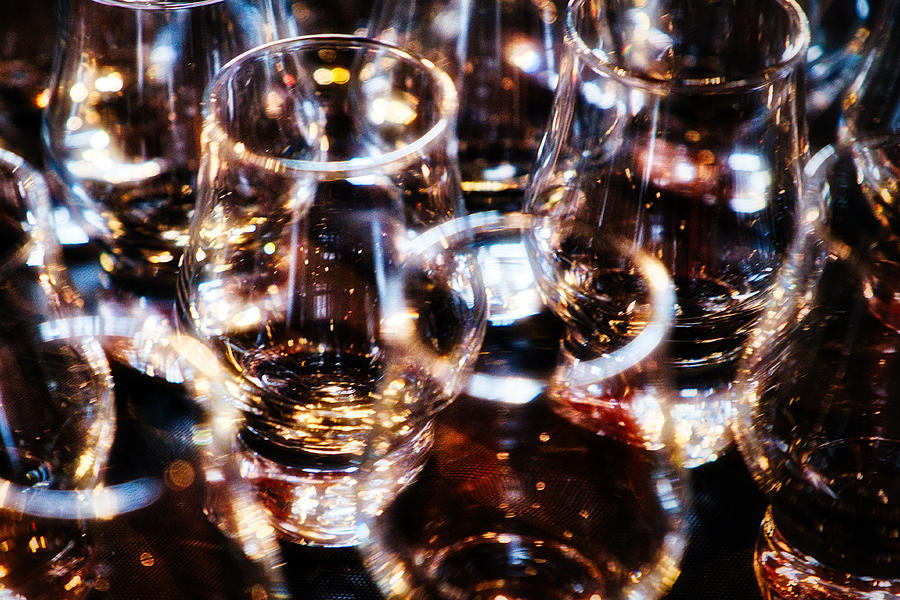 Whiskey Shot Glasses - Scotland Photograph by Stuart Litoff