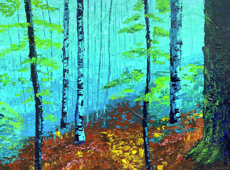 Forest Painting - Whisper by Cormac McCarthy