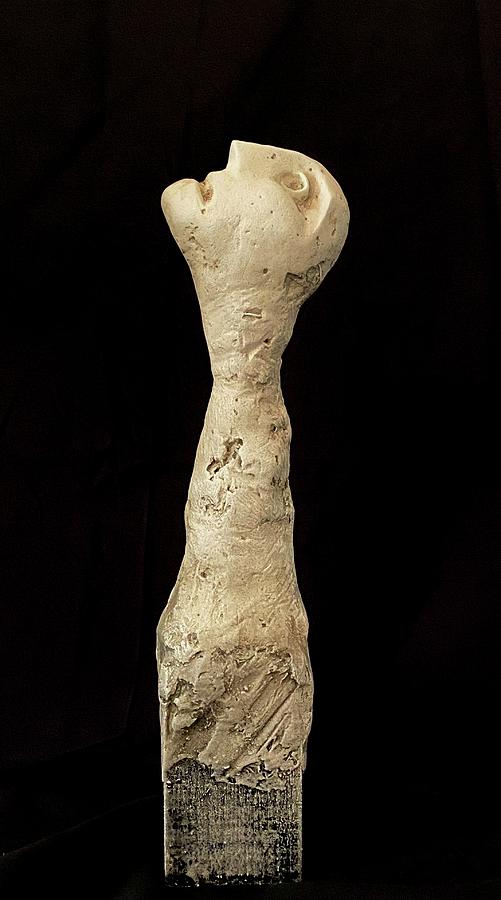 Plaster Sculpture - Whisperers No.2 by Mark M Mellon