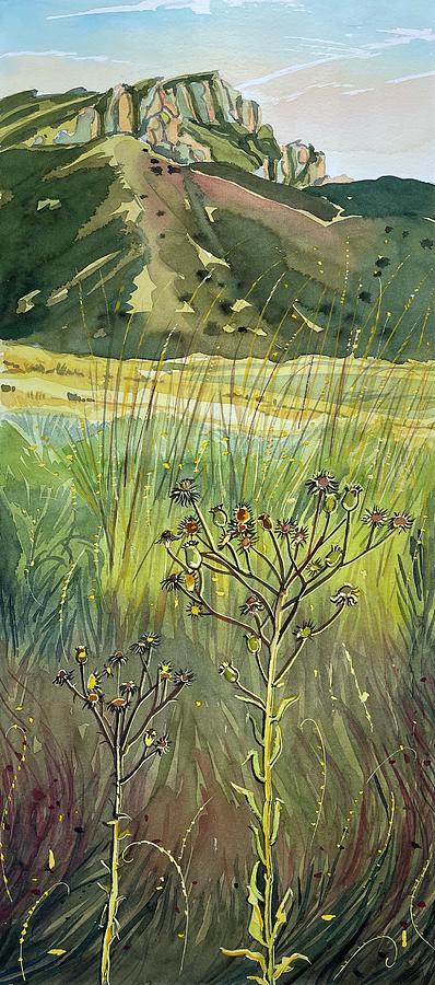 Whispering Grasses Painting