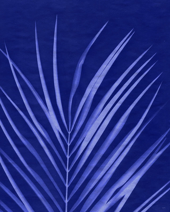 Whispering Palm Leaf- Art by Linda Woods Mixed Media by Linda Woods