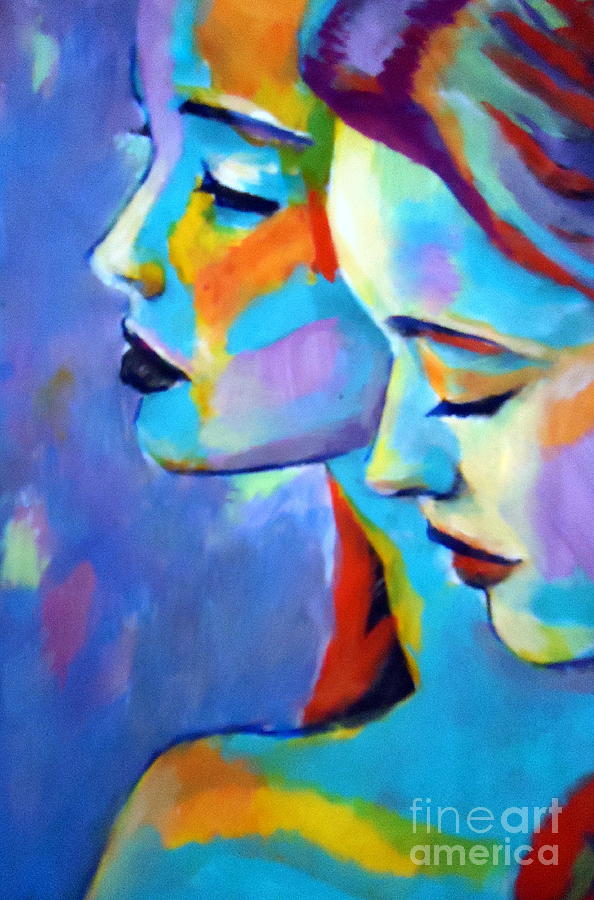 Whispers Painting by Helena Wierzbicki
