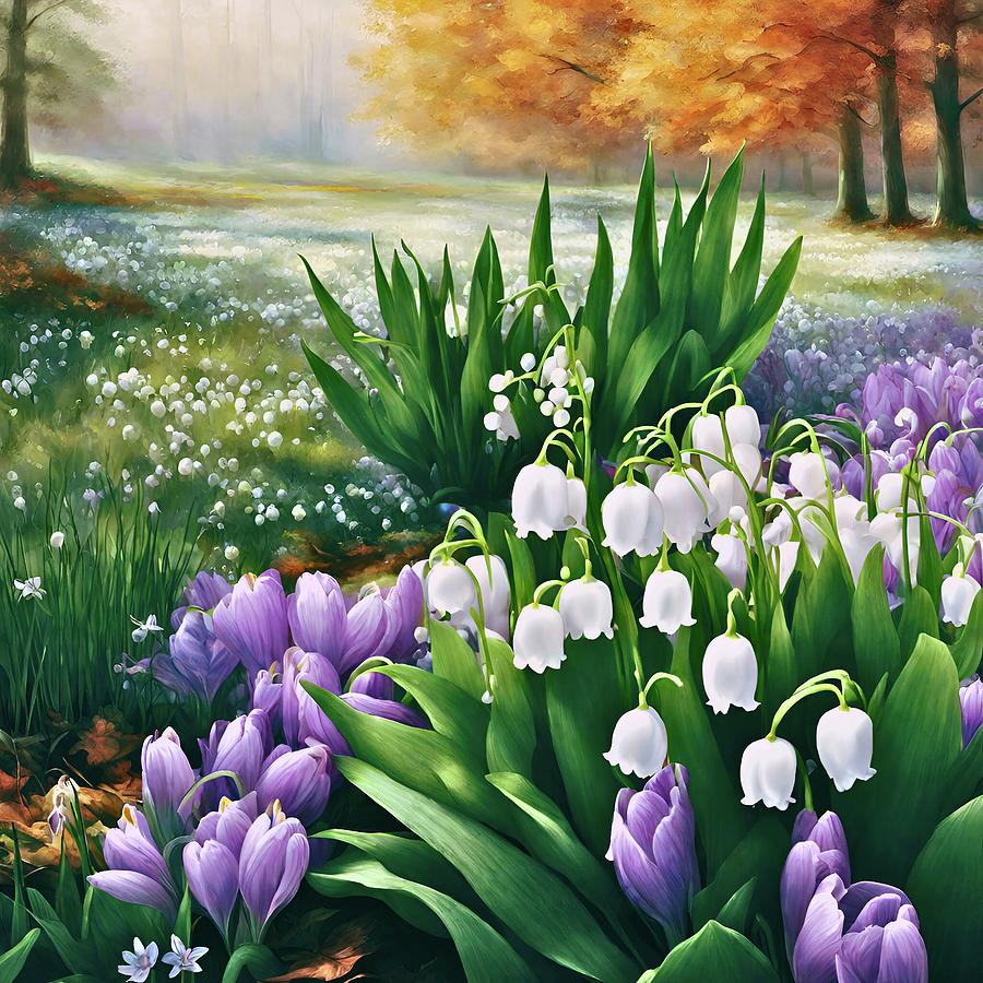Whispers in the Blooms of Time Digital Art by Robert Darin Whispers in the Blooms of Time Digital Art by Robert Darin