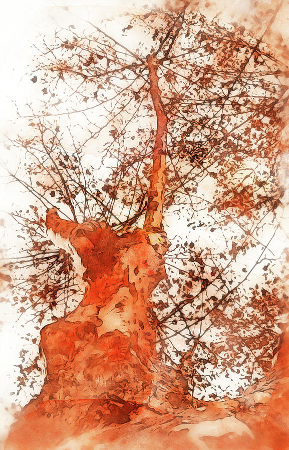 Whispers of autumn - 08 Painting by AM FineArtPrints