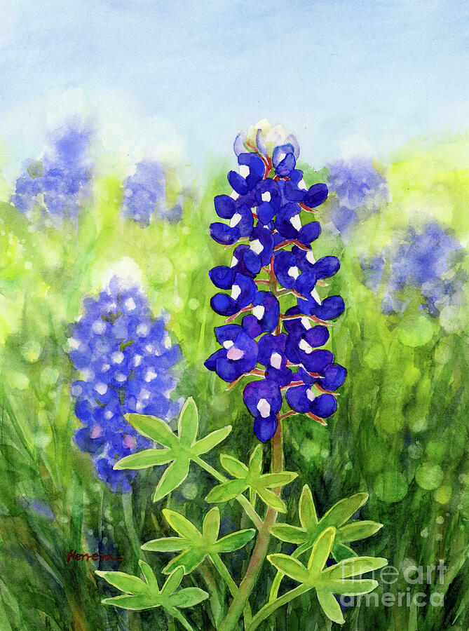 Whispers Of Blue Painting